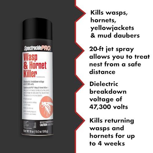 Spectracide PRO Wasp& Hornet Killer 18oz (Pack of 12)