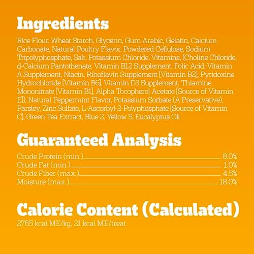 Pedigree Dentastix Small and Toy Breed Dog Treats, Fresh Flavor, 1.54 lb. Bag (102 Treats)