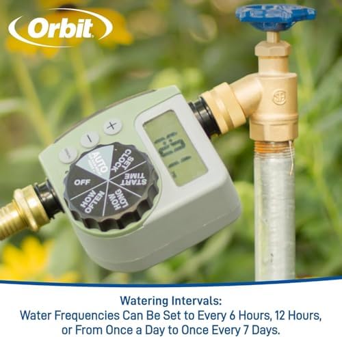 4-Pack Orbit 62056 One Outlet Single-Dial Hose Faucet Timer (Pack of 4)