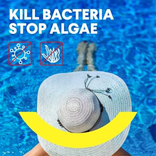 Chlorine Tablets 3 Inch for Swimming Pools, Kills Bacteria and Stops Algae, Slow Dissolving,Exclusive Protective Packaging,Pool Chlorine Tablets,20lbs