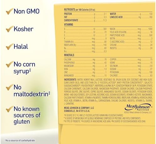 Enfamil NeuroPro Baby Formula, MFGM* 5-Year Benefit, Expert-Recommended Brain-Building Omega-3 DHA, Exclusive Immune Supporting HuMO6 Blend, Ready-to-Feed Infant Formula, Liquid, 2 Fl Oz, 6 Count (Pack of 4)