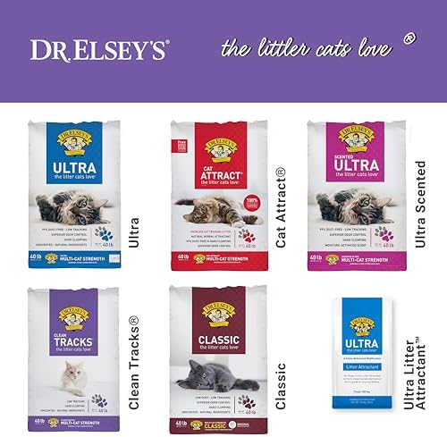 Dr. Elsey's® Clean Tracks® Clumping Clay Cat Litter 18lb. Bag