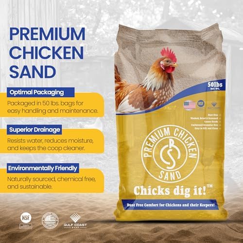 2 Pack 50 lb Bag Odor Eliminating Bedding for Chicken Coops, Nesting Boxes & Runs