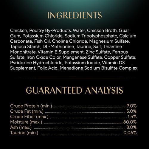 Sheba Perfect Portions Wet Cat Food Pate Savory Chicken Entree, 2.6 oz. Twin-Pack Trays (24 Count, 48 Servings)