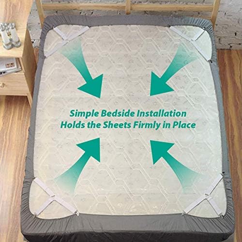 Bed Sheet Holder Straps Sheet Keepers Bedsheet Holders Fasteners 2 Sets
