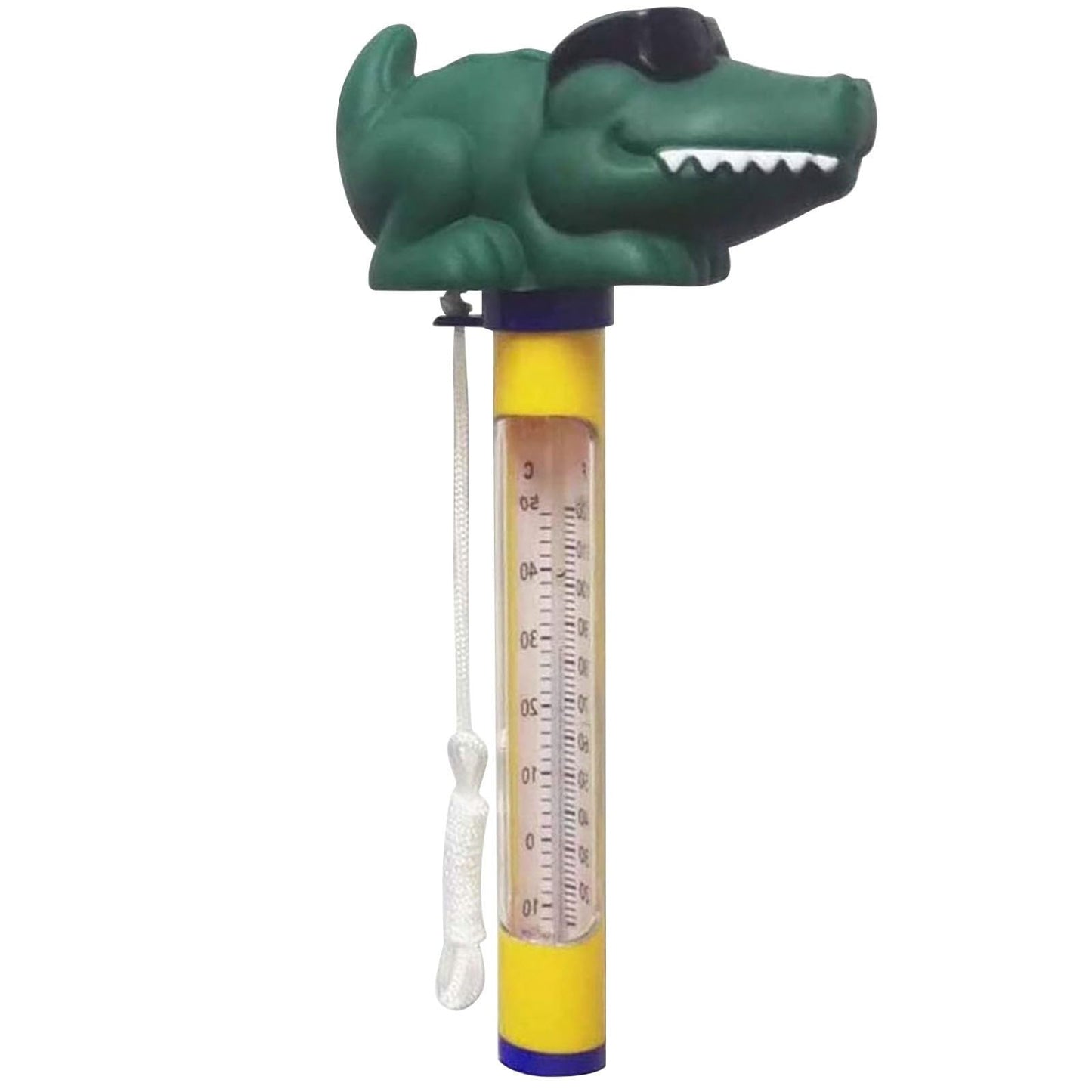 Pool Thermometer Floating,Large Size Easy Read Water Temperature Thermometer,Funny Cartoon Pool Thermometer for Hot Tub,Ice Bath,Outdoor & Indoor Swimming Pools,Aquariums,Spas
