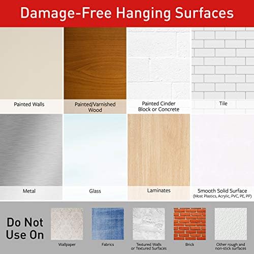 Command Small Wire Toggle Hooks, 16 Hooks and 24 Command Strips, Damage-Free Hanging Wall Hooks with Adhesive Strips, No Tools Adhesive Hooks for Hanging, Organization and Storage, Holds up to 0.5 lb