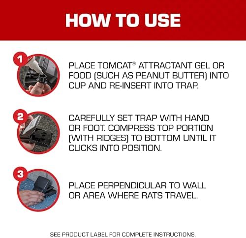 Tomcat Rat Snap Trap (8 Pack)