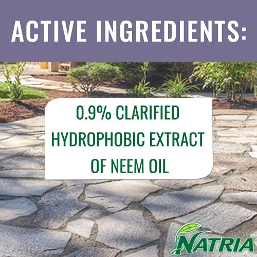NATRIA Neem Oil Spray for Plants, Ready-to-Use, 1 Gal