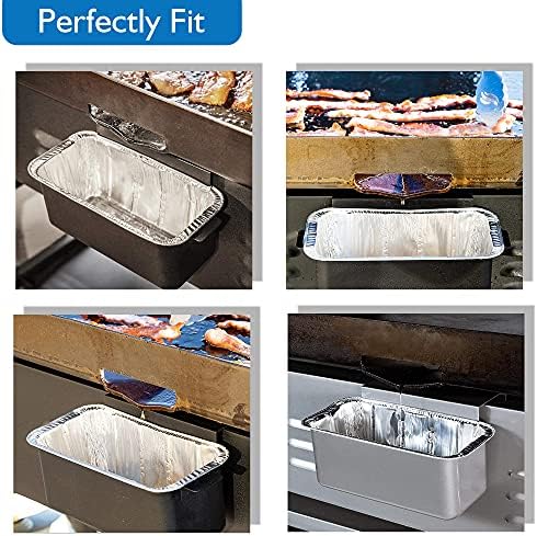 20 Pack Blackstone Grease Cup Liners, Grease Catcher Liner, Aluminum Foil Drip Pan for 28 and 36 inch Blackstone Griddle