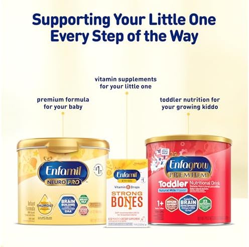 Enfamil NeuroPro Baby Formula, MFGM* 5-Year Benefit, Expert-Recommended Brain-Building Omega-3 DHA, Exclusive Immune Supporting HuMO6 Blend, Ready-to-Feed Infant Formula, Liquid, 2 Fl Oz, 6 Count (Pack of 4)