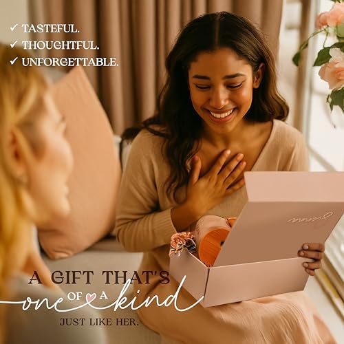 Bridesmaid Proposal Gift Set for Elegant Will You Be My Matron or Maid of Honor Gift Box, Personalized Asking Flower Girl or Junior Bridesmaid Bag with Cream Spa Party Favor Kit (BE1) (White, Glam)