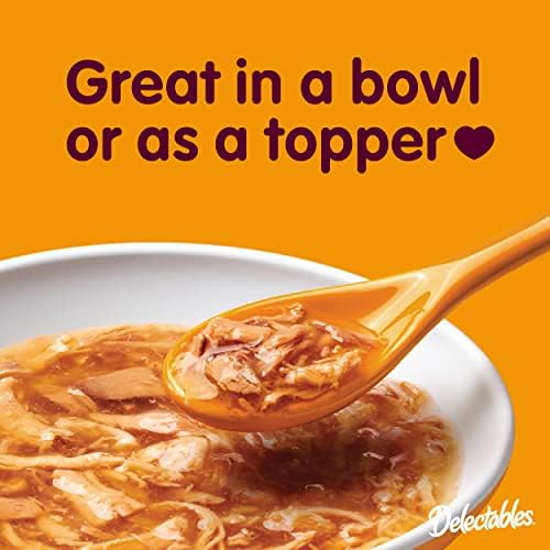 Hartz Delectables Stew Lickable Wet Cat Treats for Adult & Senior Cats, Variety Pack, 1.4 Ounce (Pack of 12)