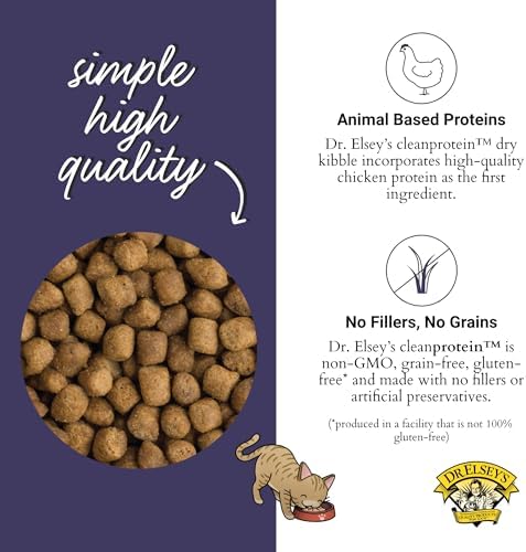 Dr. Elsey's cleanprotein Chicken Cat Kibble 6.6 lb. Bag