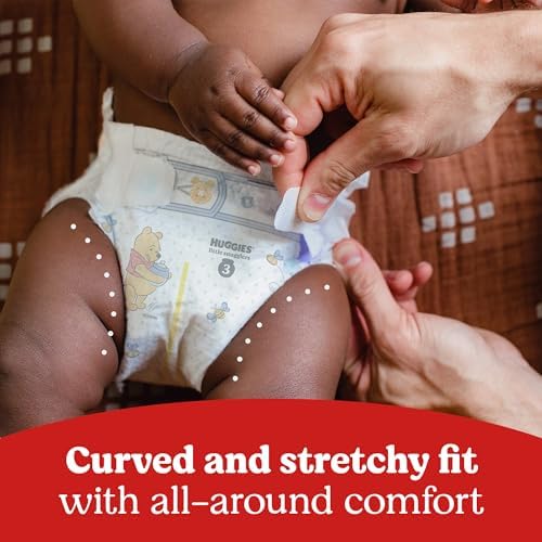 Huggies Newborn Diapers, Little Snugglers Baby Diapers, Size Newborn (up to 10 lbs), 144 Count