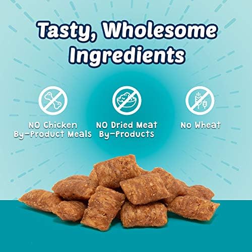 Blue Buffalo Bursts Crunchy Cat Treats, Seafood 2-oz Bag (6 Pack)