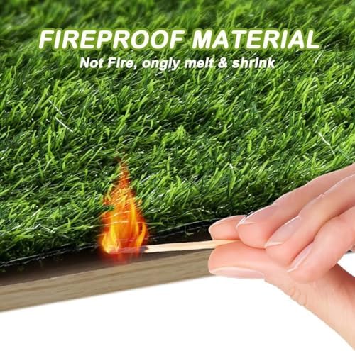 Artificial Grass, Professional Dog Grass Mat, Potty Training Rug and Replacement Turf Outdoor Rug Patio Lawn Decoration, Easy to Clean with Drainage Holes(47.3x31.5 inches)