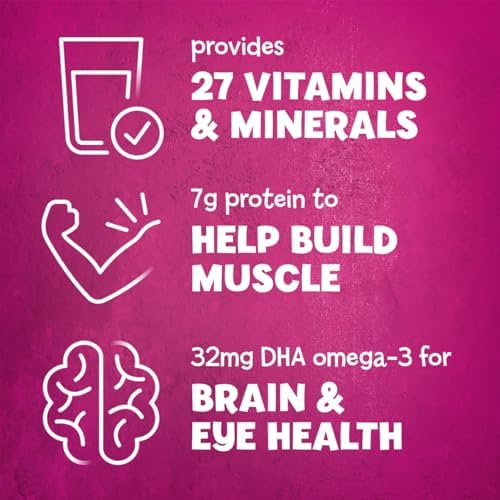 PediaSure Grow & Gain with Immune Support, 27 Vitamins & Minerals for Kids, 7g Protein, Non-GMO, Gluten-Free, Chocolate, 8-fl-oz Bottle, Pack of 24