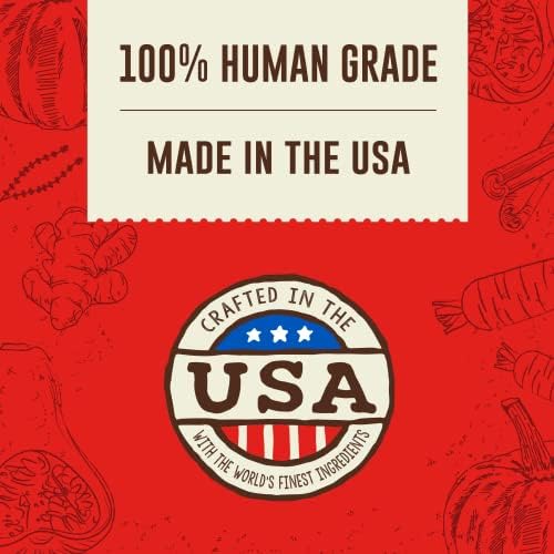 Stella & Chewy's Human-Grade Grass-Fed Beef Bone Broth for Dogs - Joint & Gut Health Liquid Food Topper with Collagen & Turmeric, 16 Fl Oz Resealable Pouch (Pack of 6)