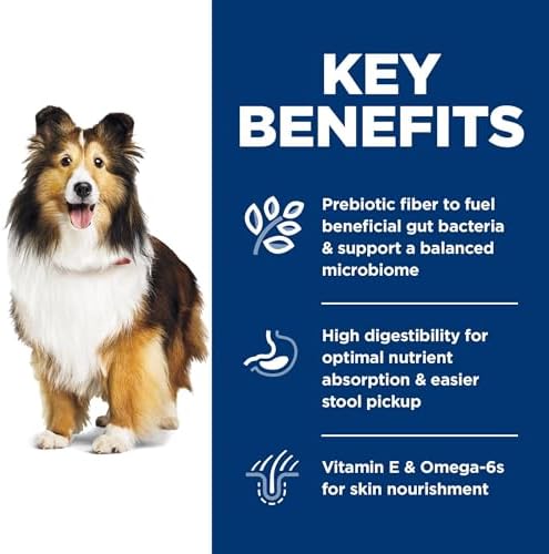 Hill's Science Diet Sensitive Stomach & Skin, Adult 1-6, Stomach & Skin Sensitivity Support, Dry Dog Food, Chicken Recipe, 30 lb Bag