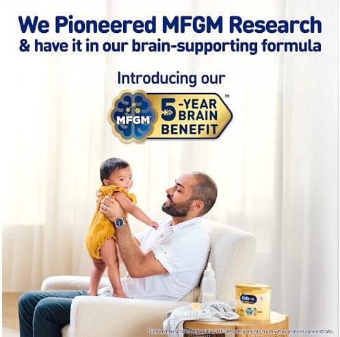 Enfamil NeuroPro Baby Formula, MFGM* 5-Year Benefit, Expert-Recommended Brain-Building Omega-3 DHA, Exclusive Immune Supporting HuMO6 Blend, Ready-to-Feed Infant Formula, Liquid, 2 Fl Oz, 6 Count (Pack of 4)