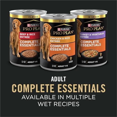 Purina Pro Plan Complete Essentials Shredded Blend Chicken and Rice Dog Food Dry Formula with Probiotics for Dogs - 5 lb.