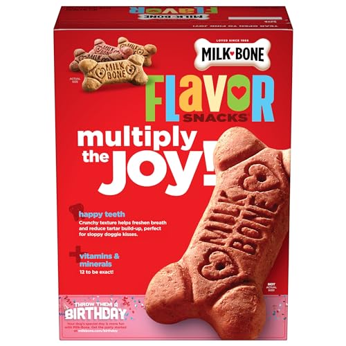 Milk-Bone Flavor Snacks Small Dog Treats, 60 Ounce (Pack of 3)