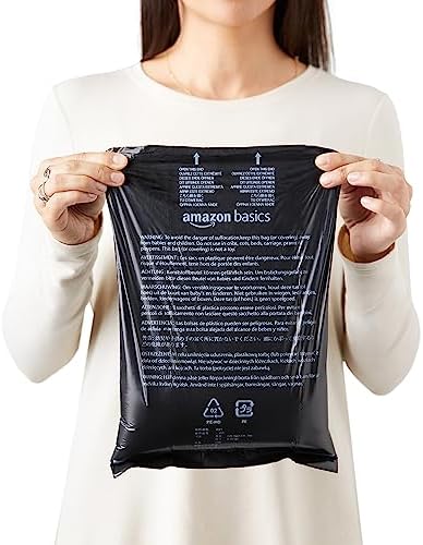 Amazon Basics Dog Poop Bags with Dispenser, 900 Count, Enhanced for Guaranteed Leakproof, Unscented, Includes Leash Clip