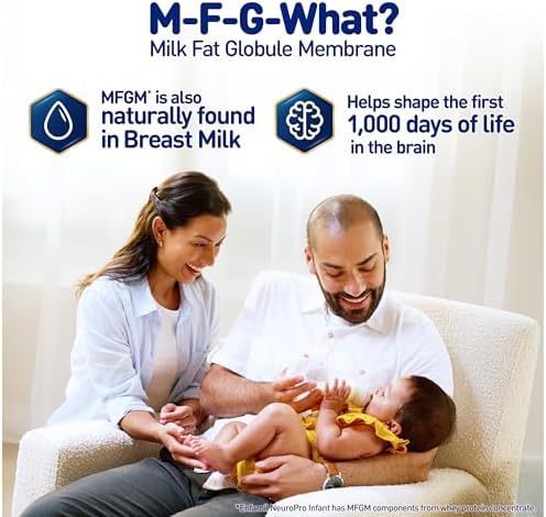 Enfamil NeuroPro Baby Formula, MFGM* 5-Year Benefit, Expert-Recommended Brain-Building Omega-3 DHA, Exclusive Immune Supporting HuMO6 Blend, Ready-to-Feed Infant Formula, Liquid, 2 Fl Oz, 6 Count (Pack of 4)