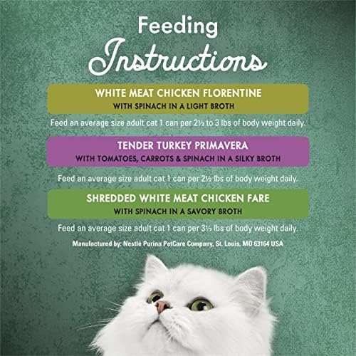 Purina Fancy Feast Medleys Poultry Collection Wet Cat Food Variety Pack - (Pack of 30) 3 oz. Cans