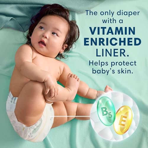 Pampers Pure Protection Baby Diapers, Size 5 (27+ lbs), 132 Count, Up to 100% Leakproof, Premium Plant-based Skin Protection, Hypoallergenic Soft Diapers