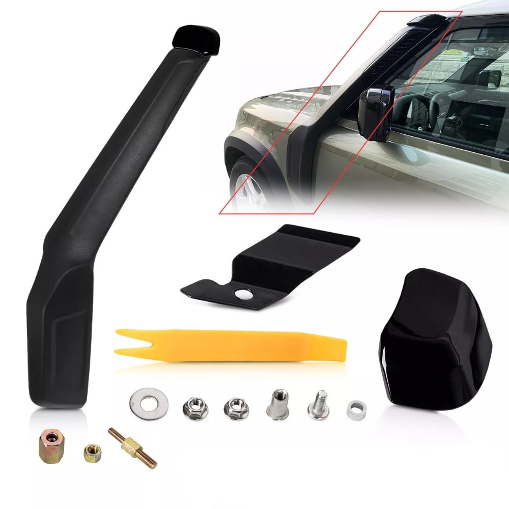 Nerfisle Snorkel Set Compatible with 2020 2021 2022 2023 Land Rover Defender 90 2DR 110 4DR Offroad Cold Air V6