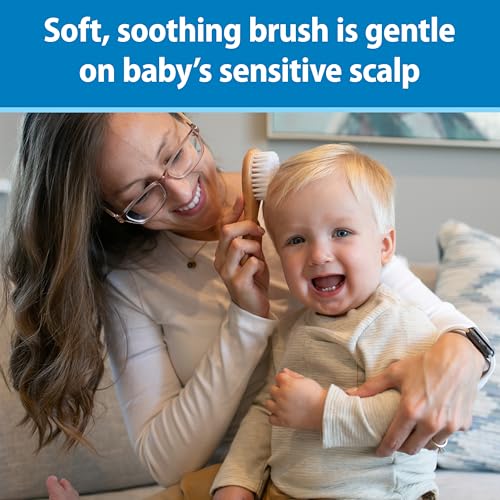 Dr. Brown's Baby Care Essentials Kit, Nail Scissors with Case, Nasal Aspirator, Cradle Cap Brush and Comb, BPA-Free