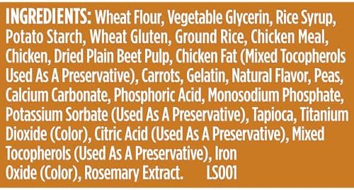 Nutrish Soup Bones Premium Dog Chews with Real Chicken and Veggies, 11 Chews, Packaging May Vary (Rachael Ray)