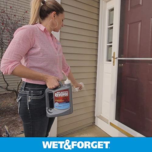 Wet & Forget 803064 Miss Muffet's Revenge Indoor and Outdoor Spider Killer with Attached Sprayer, 64 Fluid Ounces, Ready to Use