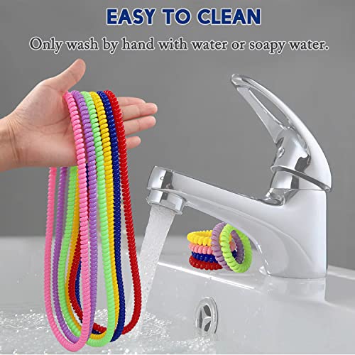Sensory Chew Toys for Autistic Children, 12 Pack Stretch Chewing Necklaces Bracelets for Kids with Autism ADHD SPD, Stretch Stings Fidget Toys for Kids Toddlers Reduce Biting Stress and Anxiety