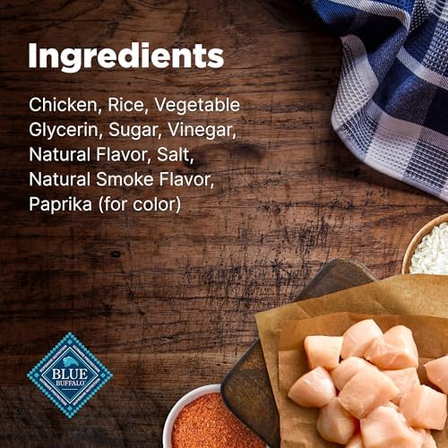 Blue Buffalo Nudges Jerky Bites Dog Treats, Made in the USA with Natural Ingredients, Bite-Sized Pieces, Chicken, 16-oz Bag