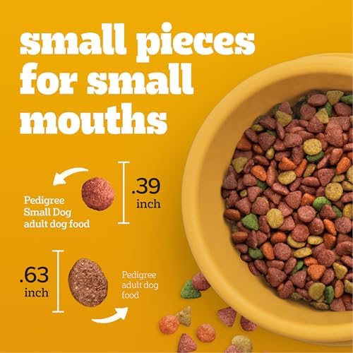 Pedigree Complete Nutrition Adult Small Dog Dry Dog Food, Grilled Steak & Vegetable Flavor, 14 lb. Bag