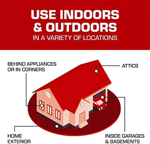 Tomcat Rat and Mouse Killer Disposable Stations for Indoor/Outdoor Use: Child and Dog Resistant, Pre-Filled, Easy Monitoring, 2-Pack