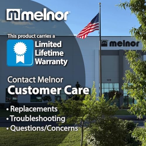 Melnor 65167AMZ XT Turbo Oscillating Sprinkler, 4,500 sq. ft., Quick Connect Bundle, 3-Way Adjustable, Black, Yellow