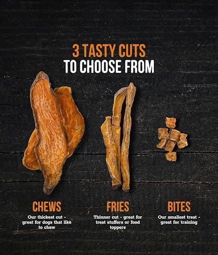 Wholesome Pride Sweet Potato Chews All-Natural Single Ingredient Dog Treats, 32 oz