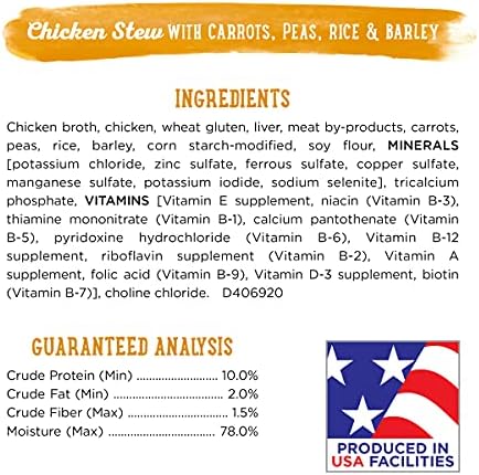 Purina Beneful Gravy Wet Dog Food Variety Pack, Prepared Meals Stew - (12) 10 oz. Tubs
