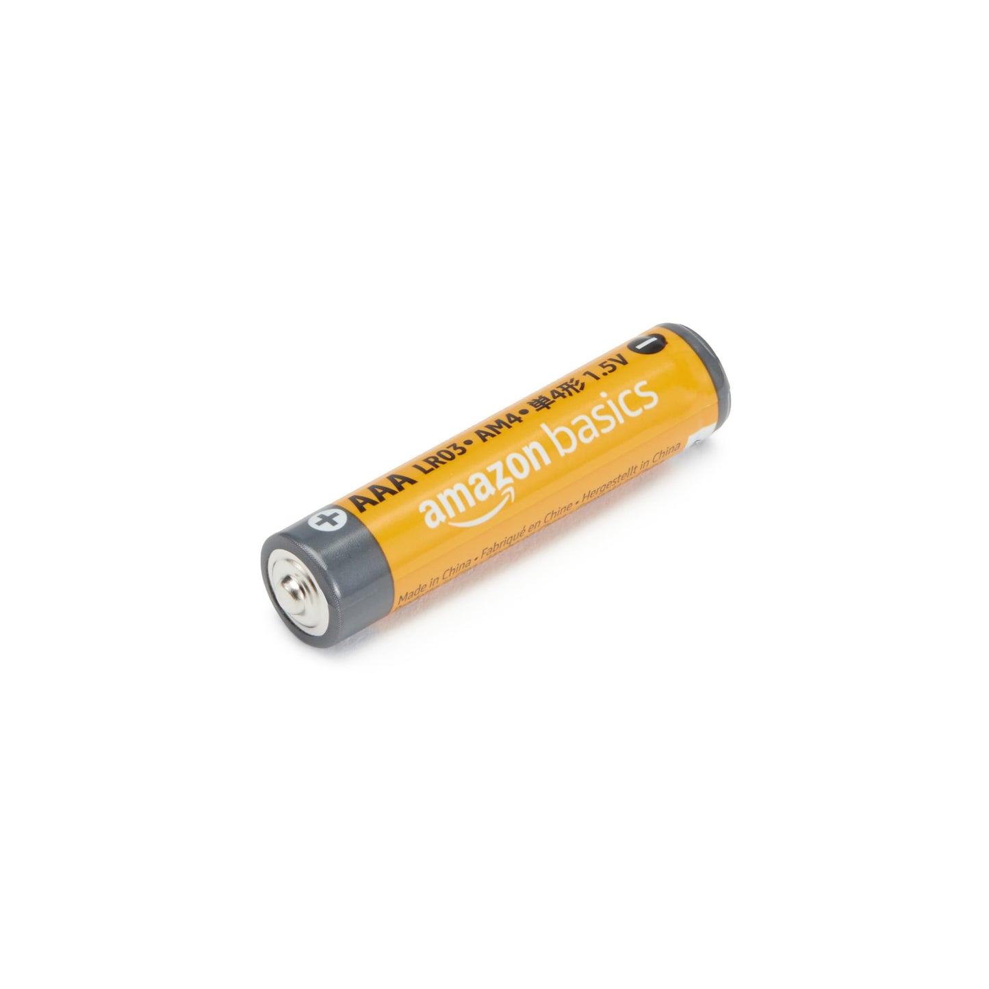 Amazon Basics AAA Alkaline High-Performance Batteries, 1.5 Volt, 10-Year Shelf Life, 100 Count (Pack of 1)