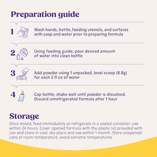 Bubs Whole Goat Milk Formula with Iron, Goat Milk-Based Powder, for Infants 0-12 Months, Made with Non-GMO Goat Milk, 20 oz