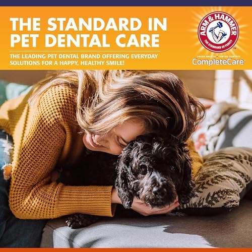 Arm & Hammer Complete Care Enzymatic Dog Toothpaste for Puppies and Adult Dogs - Pet Dental Care for Clean Teeth 6.2 Ounce (Pack of 6)