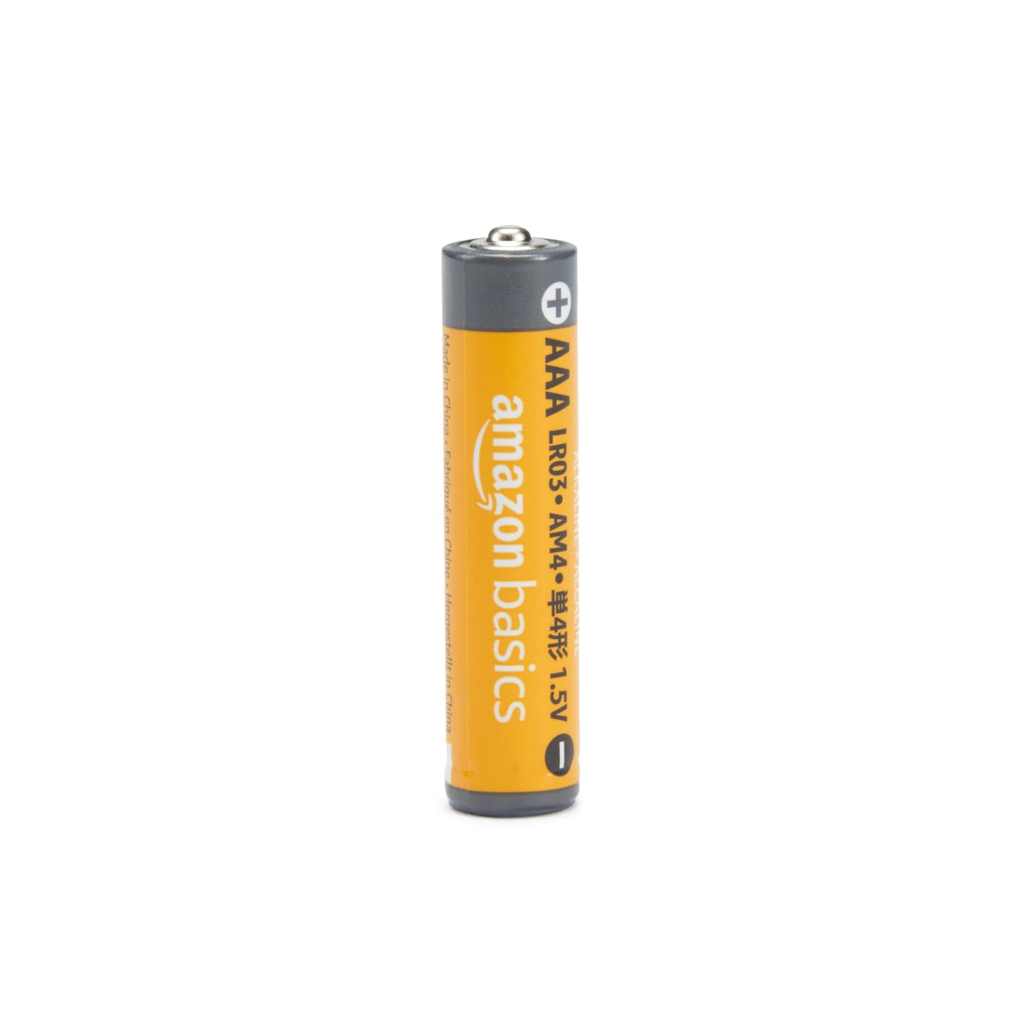 Amazon Basics AAA Alkaline High-Performance Batteries, 1.5 Volt, 10-Year Shelf Life, 100 Count (Pack of 1)