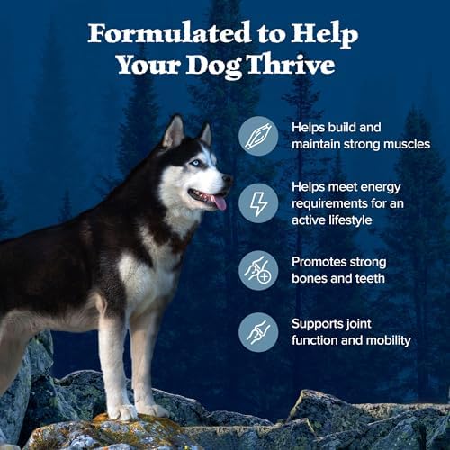Blue Buffalo Wilderness Natural High-Protein Dry Food for Adult Dogs, Chicken Recipe, 28-lb. Bag