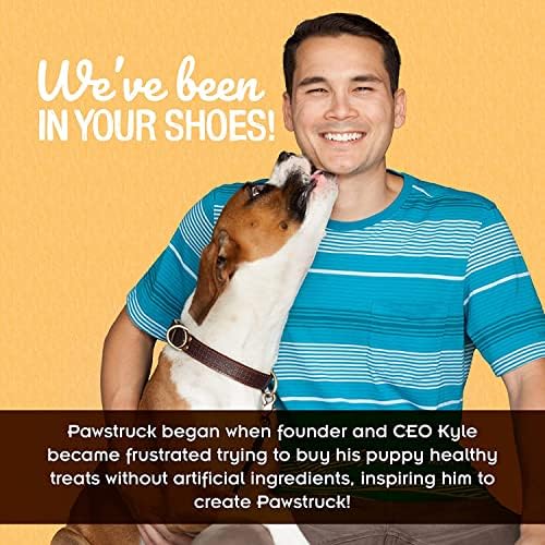 Pawstruck Natural 5-8" Bully Sticks for Dogs - Best Long-Lasting, Rawhide-Free, Low Odor Dental Chew Treat - Healthy Single Ingredient, 100% Real Beef - 8 oz Bag - Packaging May Vary