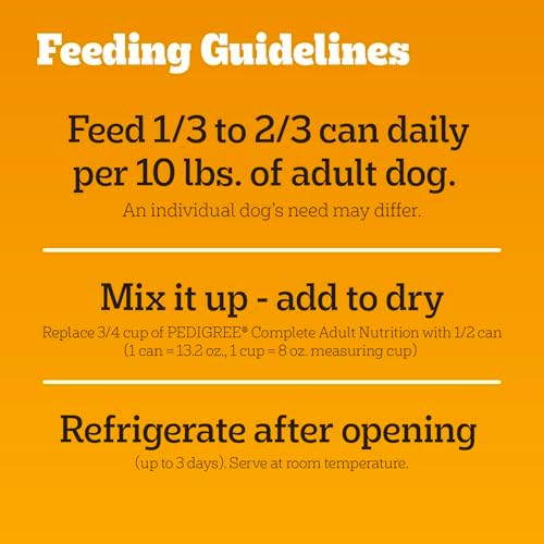 Pedigree Chopped Ground Dinner Wet Dog Food Filet Mignon & Beef Variety Pack, 13.2 oz. Cans (12 Count, Pack of 1)