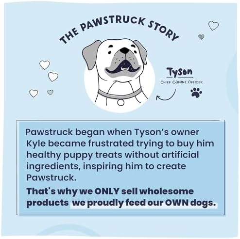 Pawstruck Natural 5-8" Bully Sticks for Dogs - Best Long-Lasting, Rawhide-Free, Low Odor Dental Chew Treat - Healthy Single Ingredient, 100% Real Beef - 8 oz Bag - Packaging May Vary